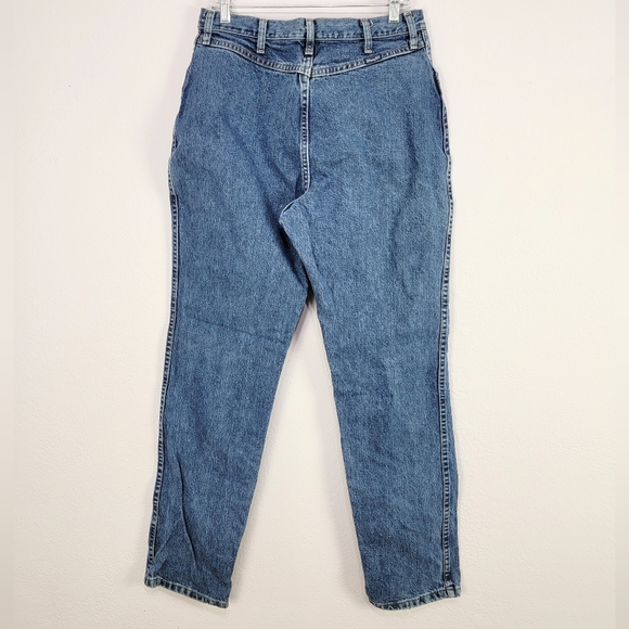 Vintage 80s Wrangler 13MWZ High Rise Straight Leg Jeans Women's "32" USA - Picture 3 of 15